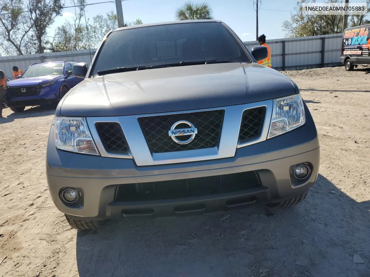 2021 Nissan Frontier S VIN: 1N6ED0EA0MN705883 Lot: 77874614