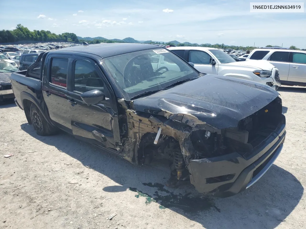 2022 Nissan Frontier S VIN: 1N6ED1EJ2NN634919 Lot: 53268024