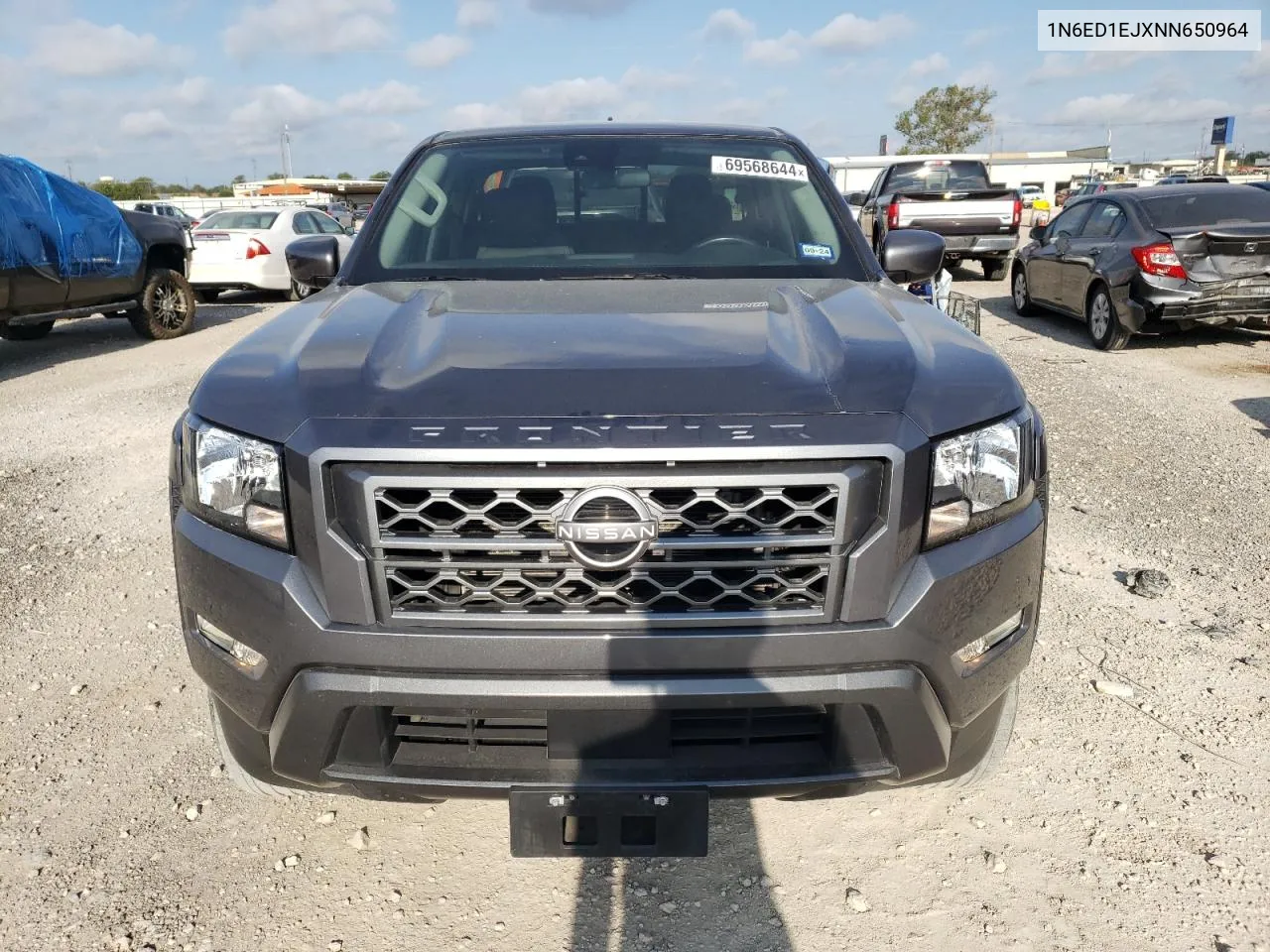 2022 Nissan Frontier S VIN: 1N6ED1EJXNN650964 Lot: 69568644