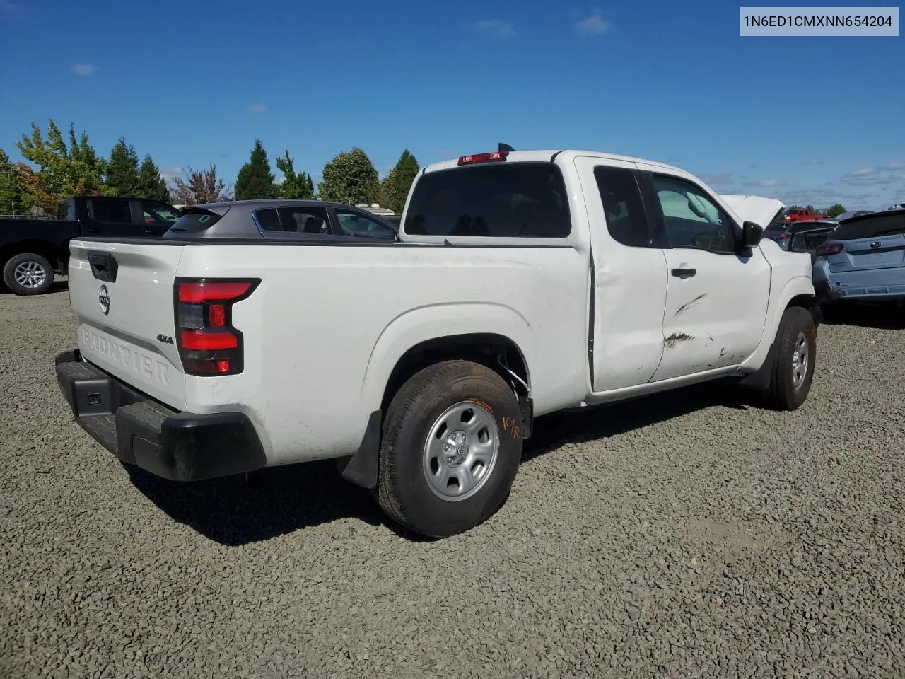 1N6ED1CMXNN654204 2022 Nissan Frontier S