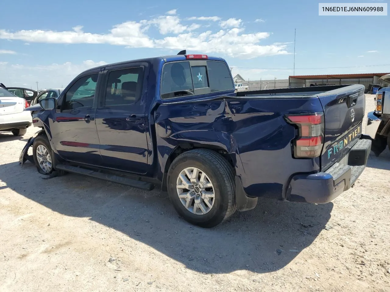 2022 Nissan Frontier S VIN: 1N6ED1EJ6NN609988 Lot: 71820774