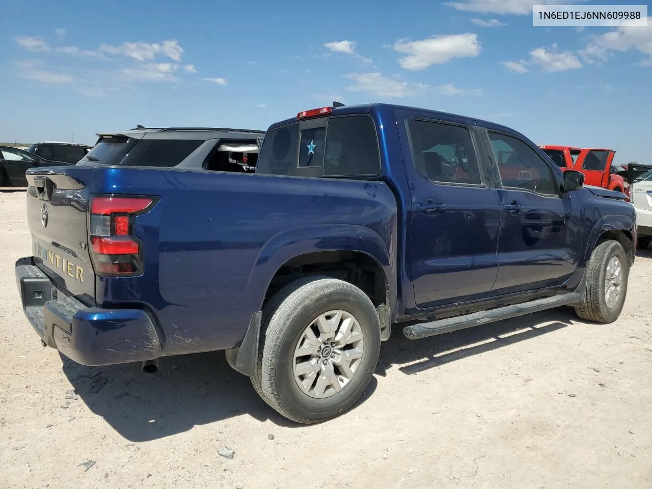 2022 Nissan Frontier S VIN: 1N6ED1EJ6NN609988 Lot: 71820774