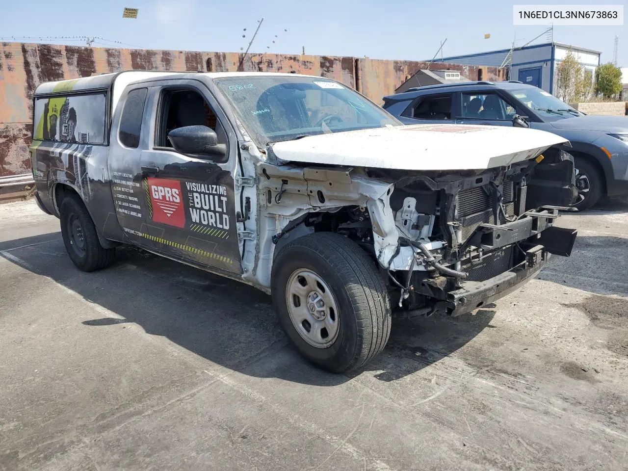 2022 Nissan Frontier S VIN: 1N6ED1CL3NN673863 Lot: 73186484