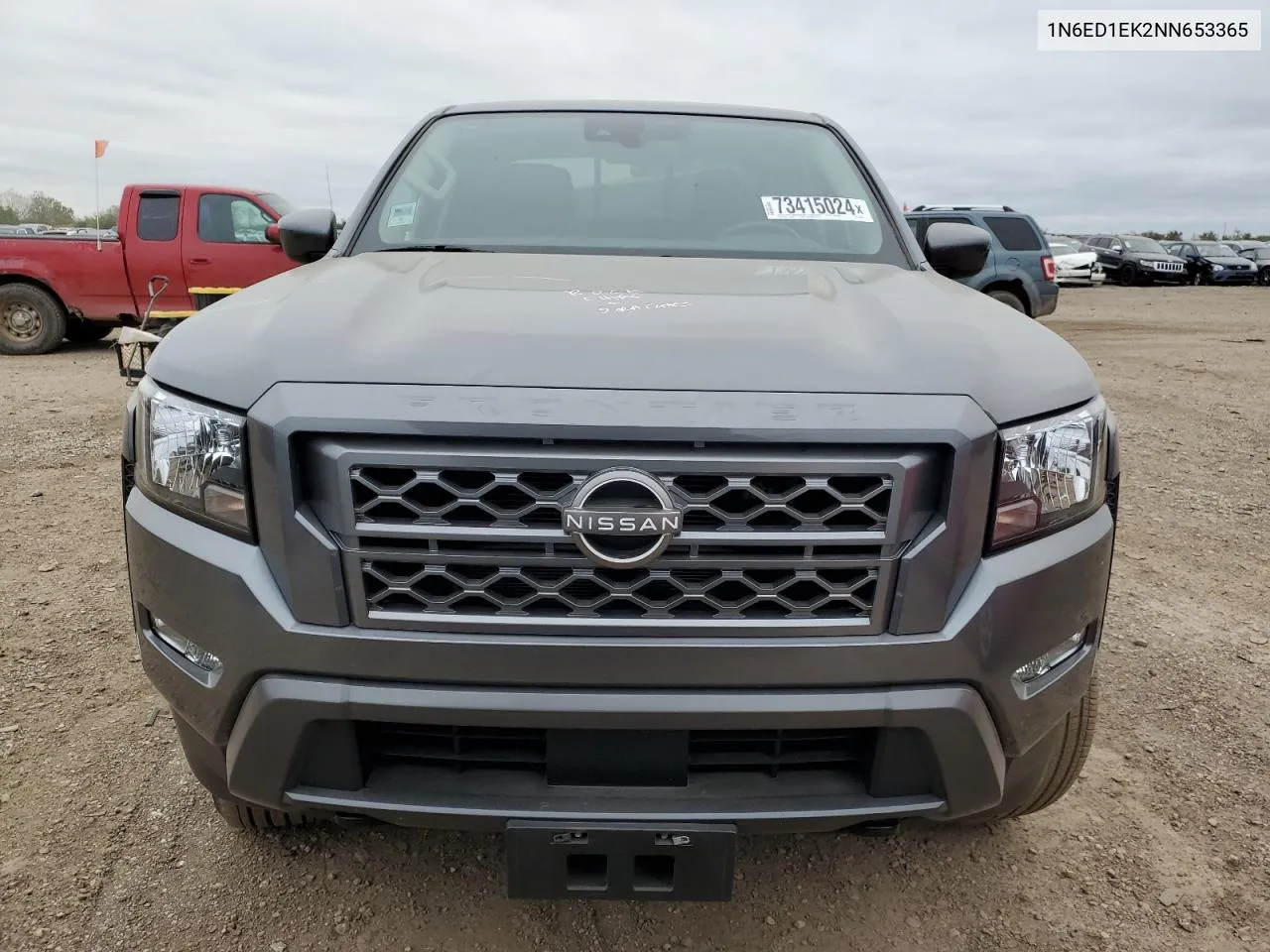 2022 Nissan Frontier S VIN: 1N6ED1EK2NN653365 Lot: 73415024