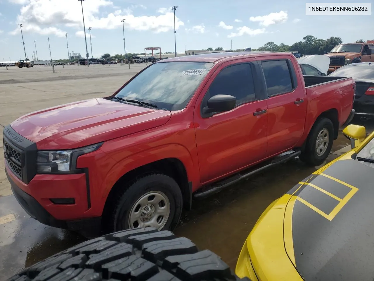 2022 Nissan Frontier S VIN: 1N6ED1EK5NN606282 Lot: 73668034