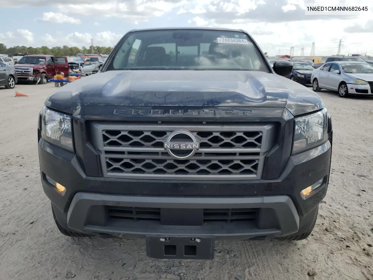 2022 Nissan Frontier S VIN: 1N6ED1CM4NN682645 Lot: 74834384