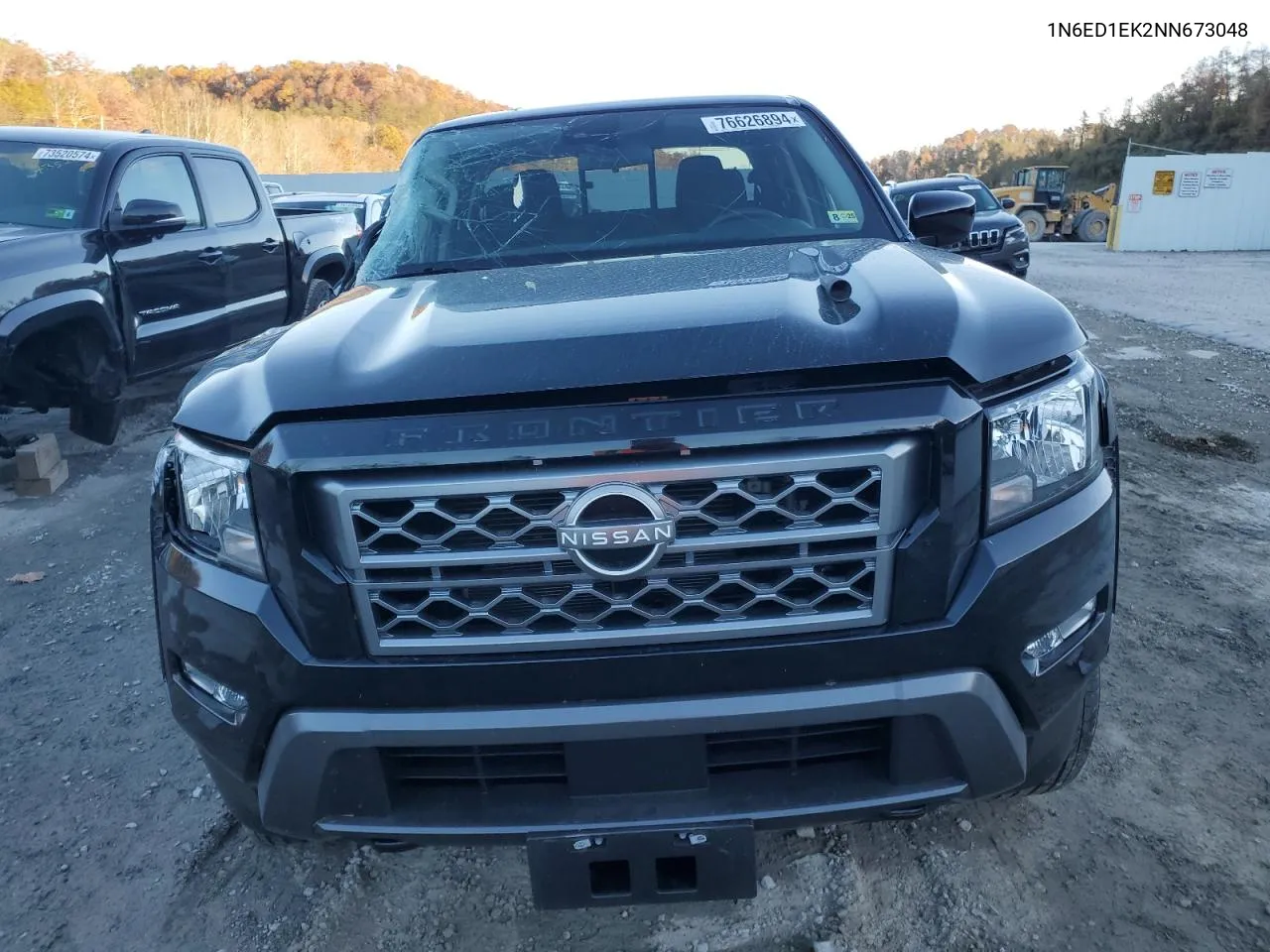 2022 Nissan Frontier S VIN: 1N6ED1EK2NN673048 Lot: 76626894