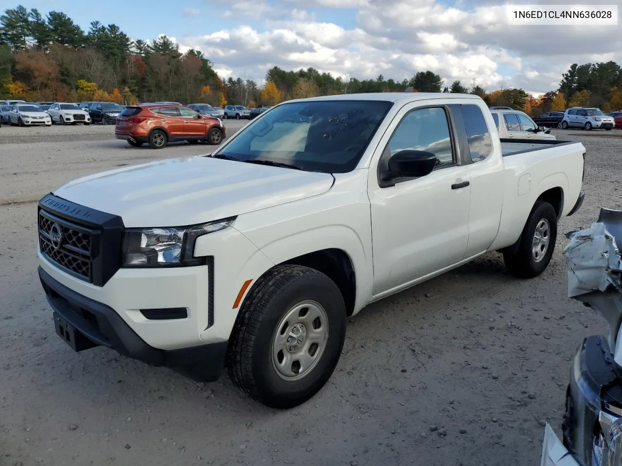 2022 Nissan Frontier S VIN: 1N6ED1CL4NN636028 Lot: 77188804