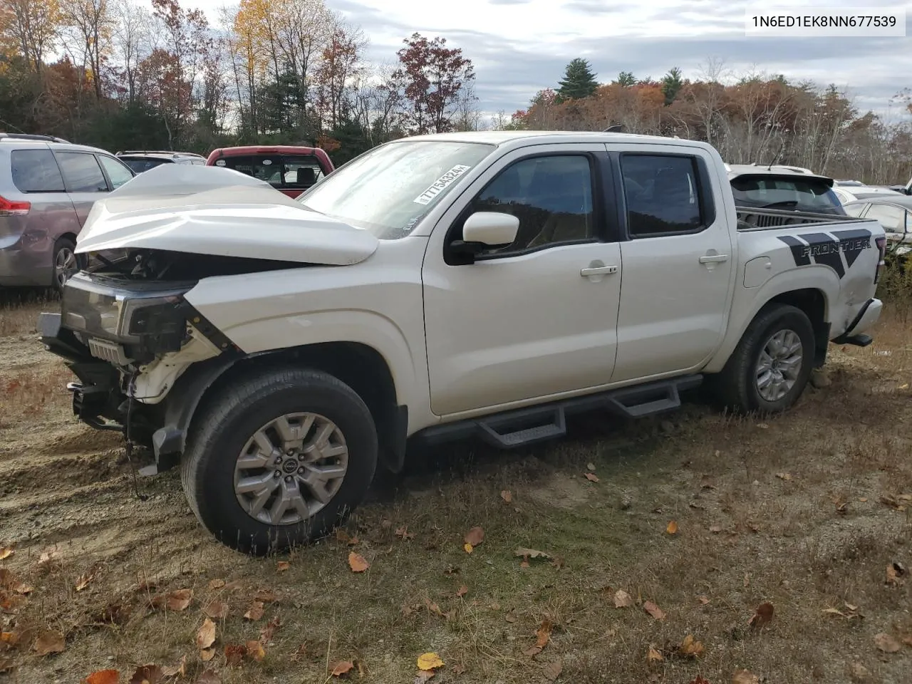 2022 Nissan Frontier S VIN: 1N6ED1EK8NN677539 Lot: 77754324