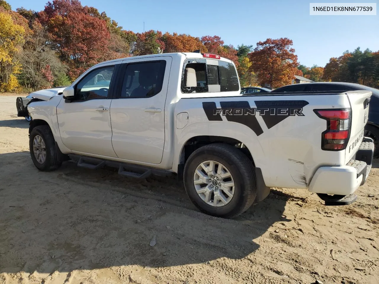 2022 Nissan Frontier S VIN: 1N6ED1EK8NN677539 Lot: 77754324