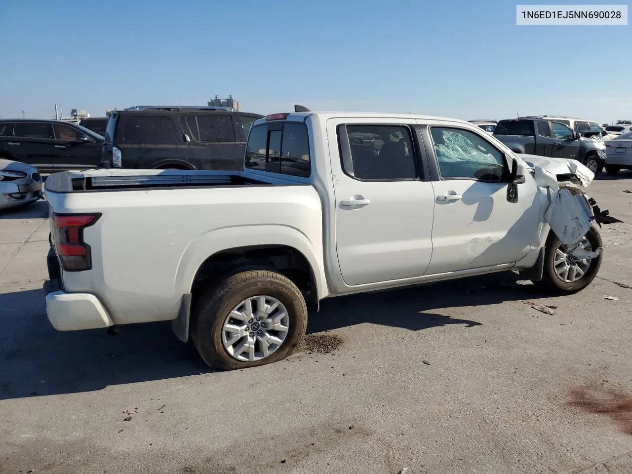 2022 Nissan Frontier S VIN: 1N6ED1EJ5NN690028 Lot: 77820014