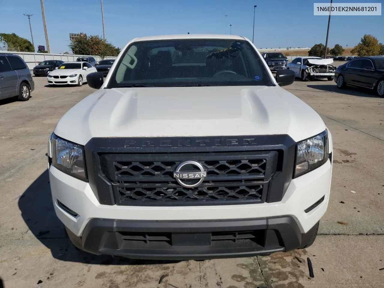 2022 Nissan Frontier S VIN: 1N6ED1EK2NN681201 Lot: 77988364