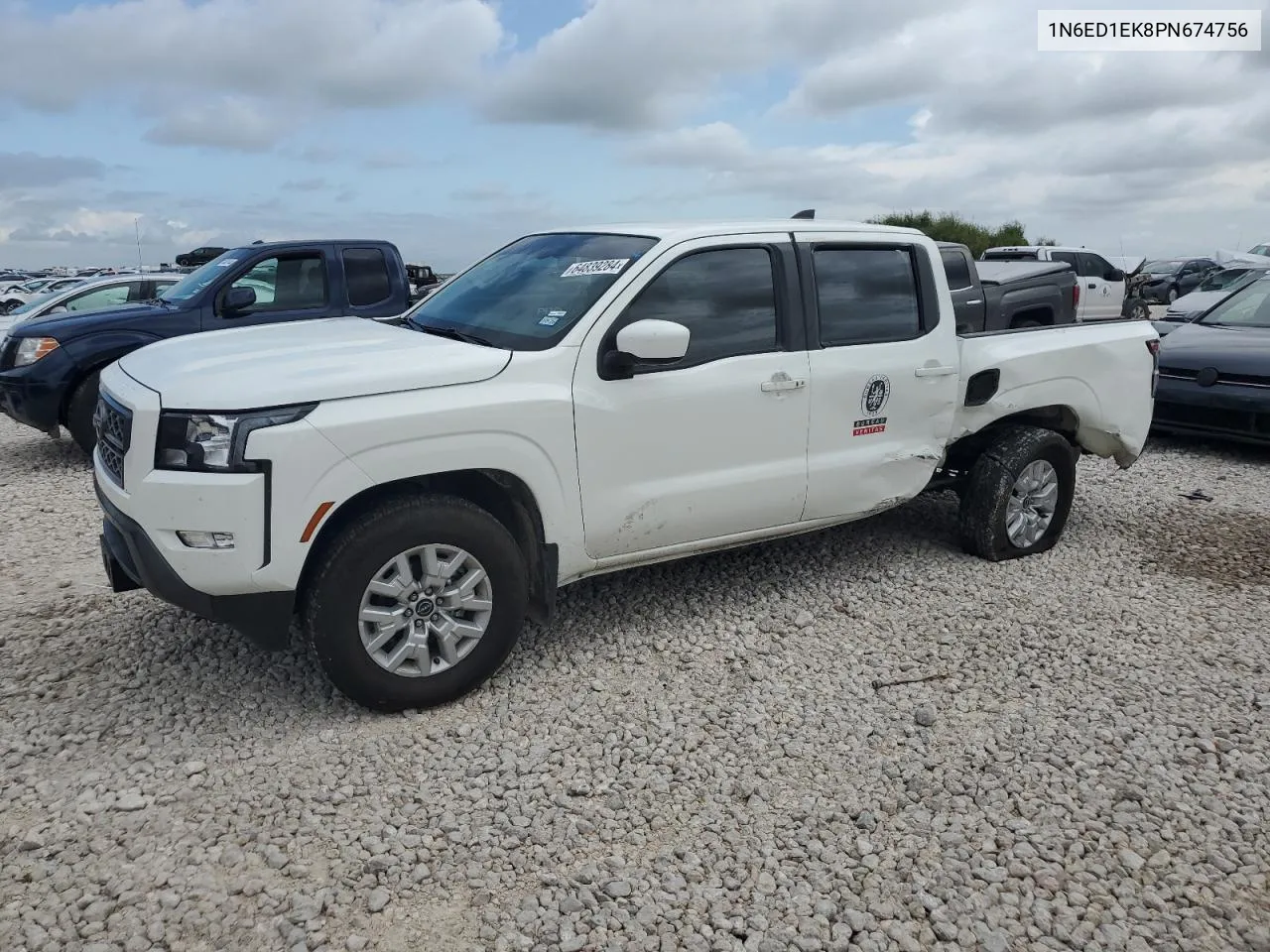 2023 Nissan Frontier S VIN: 1N6ED1EK8PN674756 Lot: 64839284