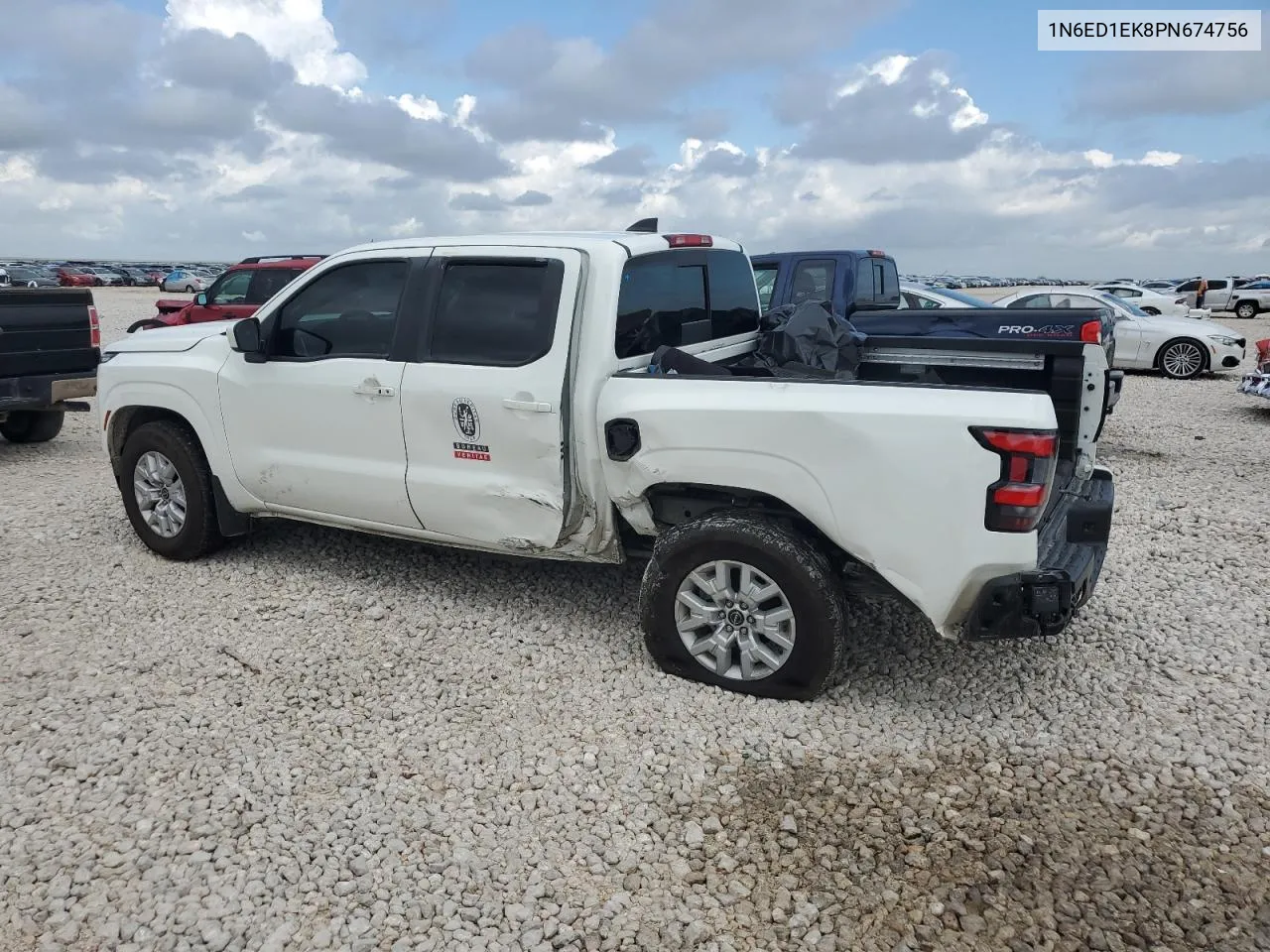 2023 Nissan Frontier S VIN: 1N6ED1EK8PN674756 Lot: 64839284