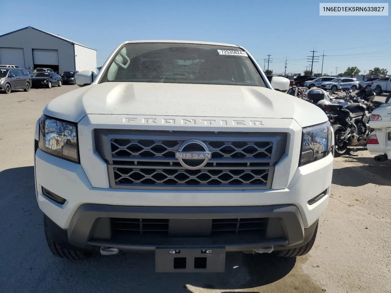 2024 Nissan Frontier S VIN: 1N6ED1EK5RN633827 Lot: 72535824