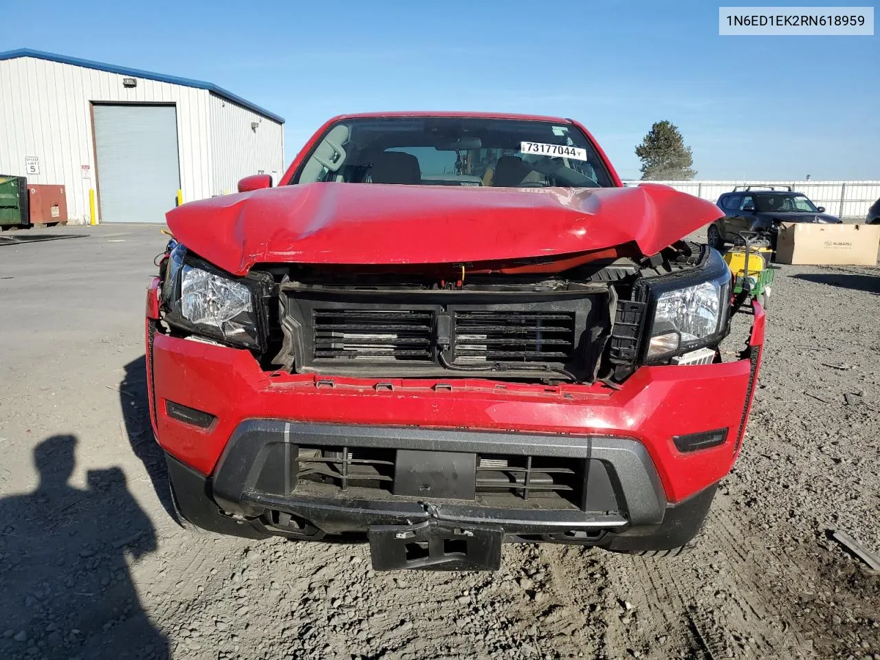 2024 Nissan Frontier S VIN: 1N6ED1EK2RN618959 Lot: 73177044