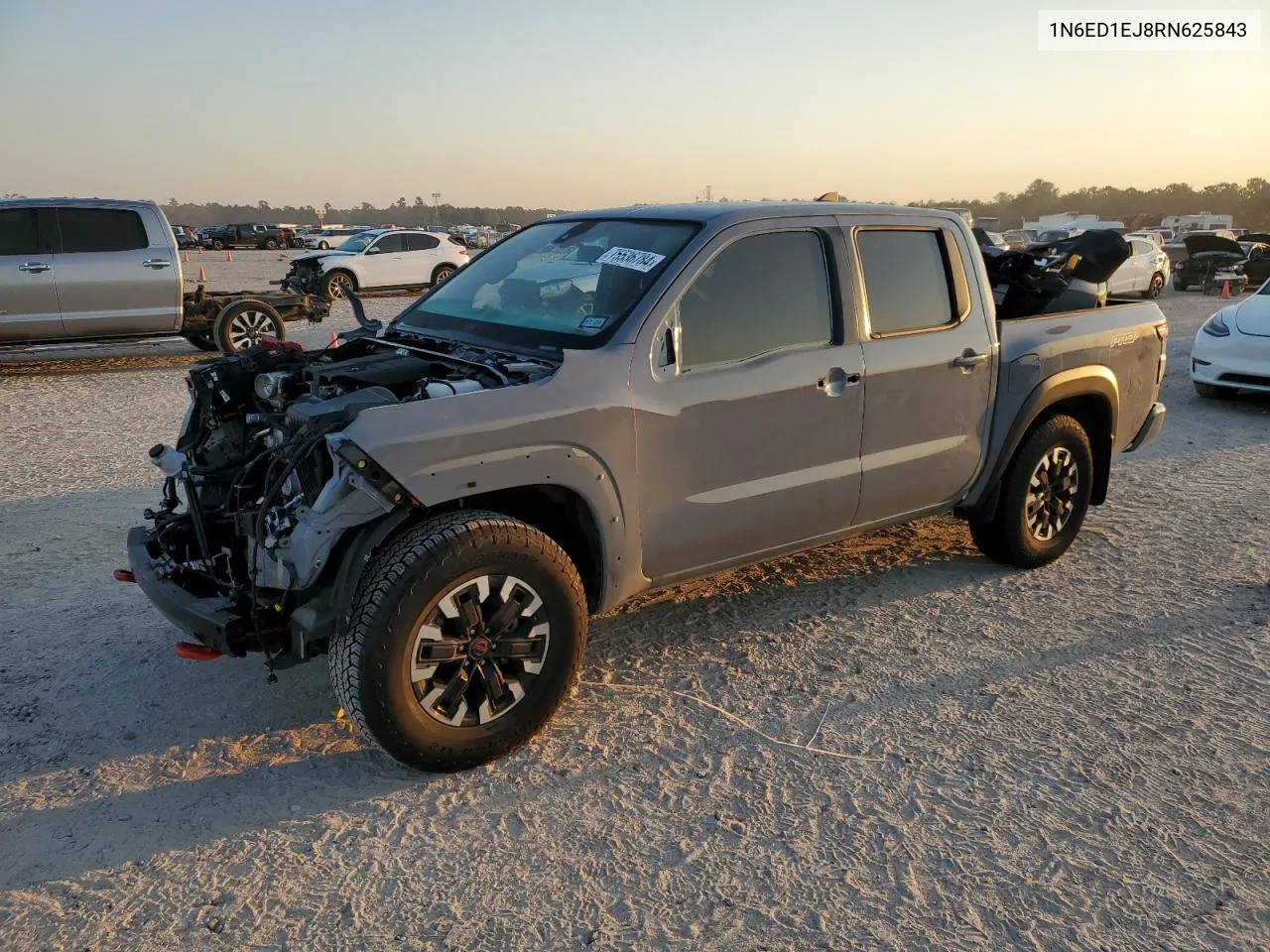 2024 Nissan Frontier S VIN: 1N6ED1EJ8RN625843 Lot: 75536784