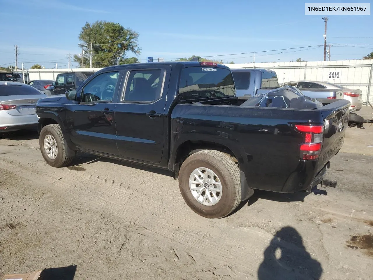 2024 Nissan Frontier S VIN: 1N6ED1EK7RN661967 Lot: 77358234