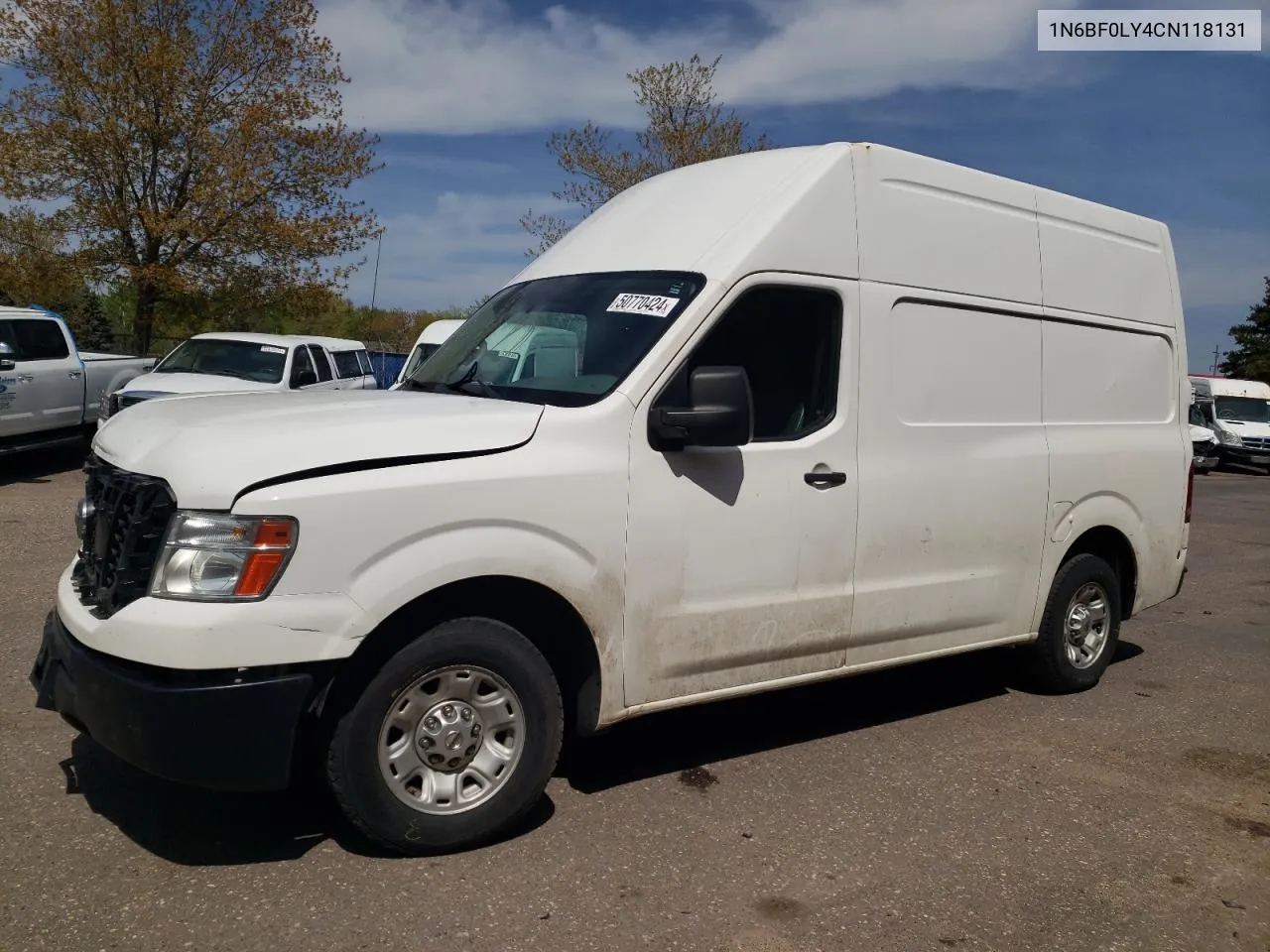 2012 Nissan Nv 2500 VIN: 1N6BF0LY4CN118131 Lot: 72725134