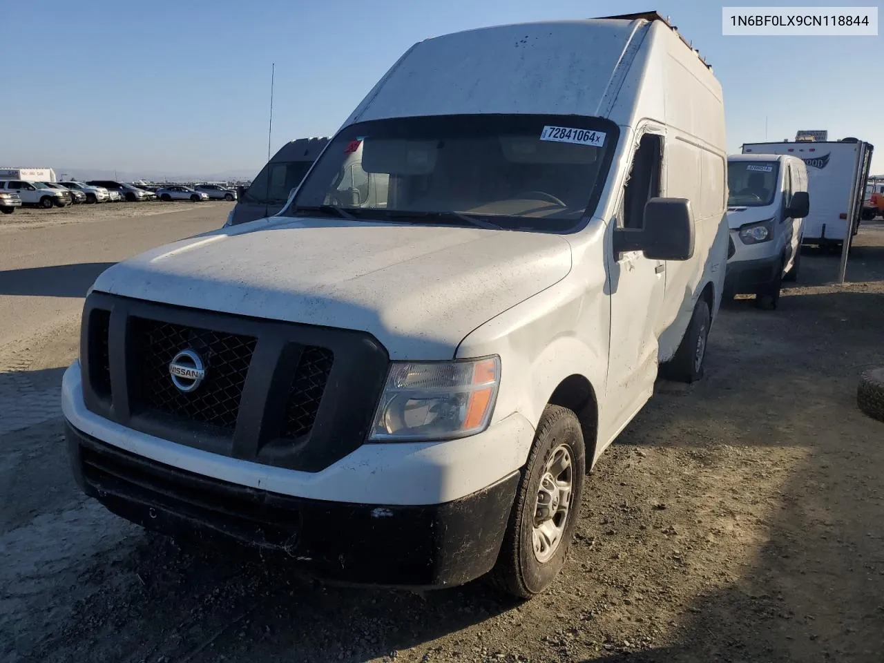 2012 Nissan Nv 2500 VIN: 1N6BF0LX9CN118844 Lot: 72841064