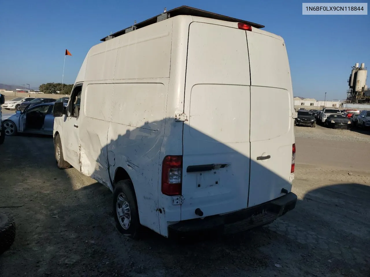 2012 Nissan Nv 2500 VIN: 1N6BF0LX9CN118844 Lot: 72841064