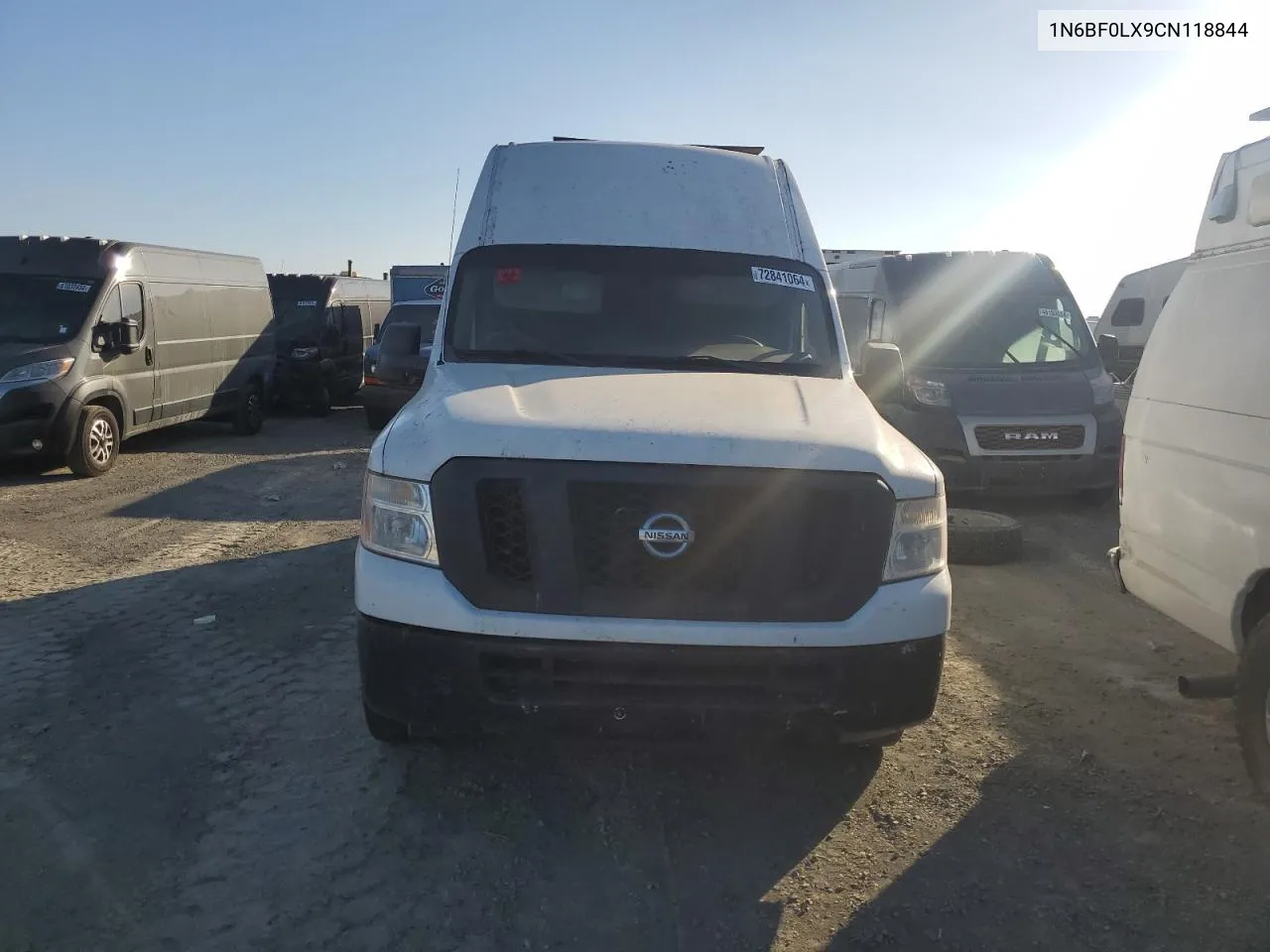 2012 Nissan Nv 2500 VIN: 1N6BF0LX9CN118844 Lot: 72841064