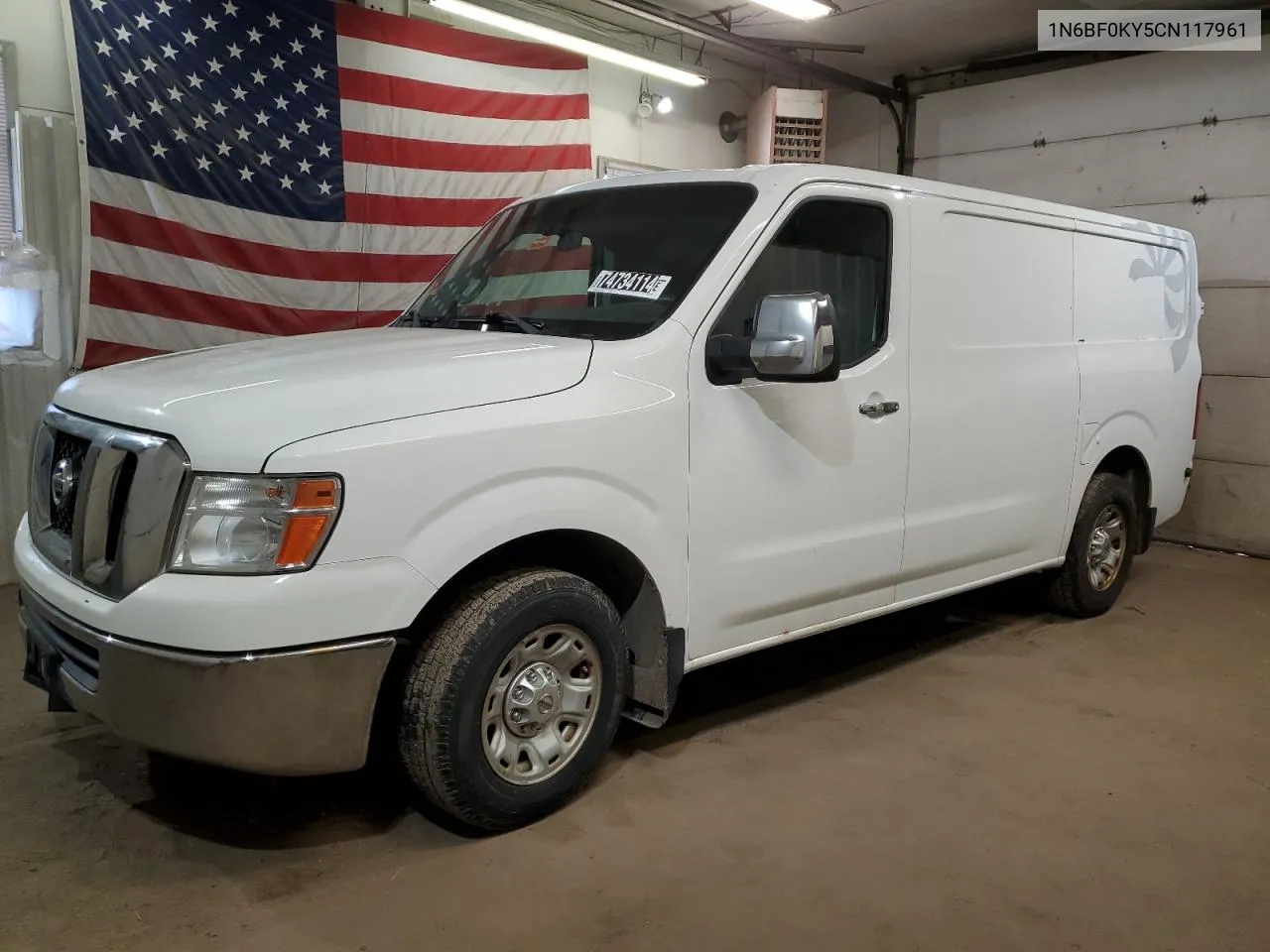 2012 Nissan Nv 1500 VIN: 1N6BF0KY5CN117961 Lot: 74734114