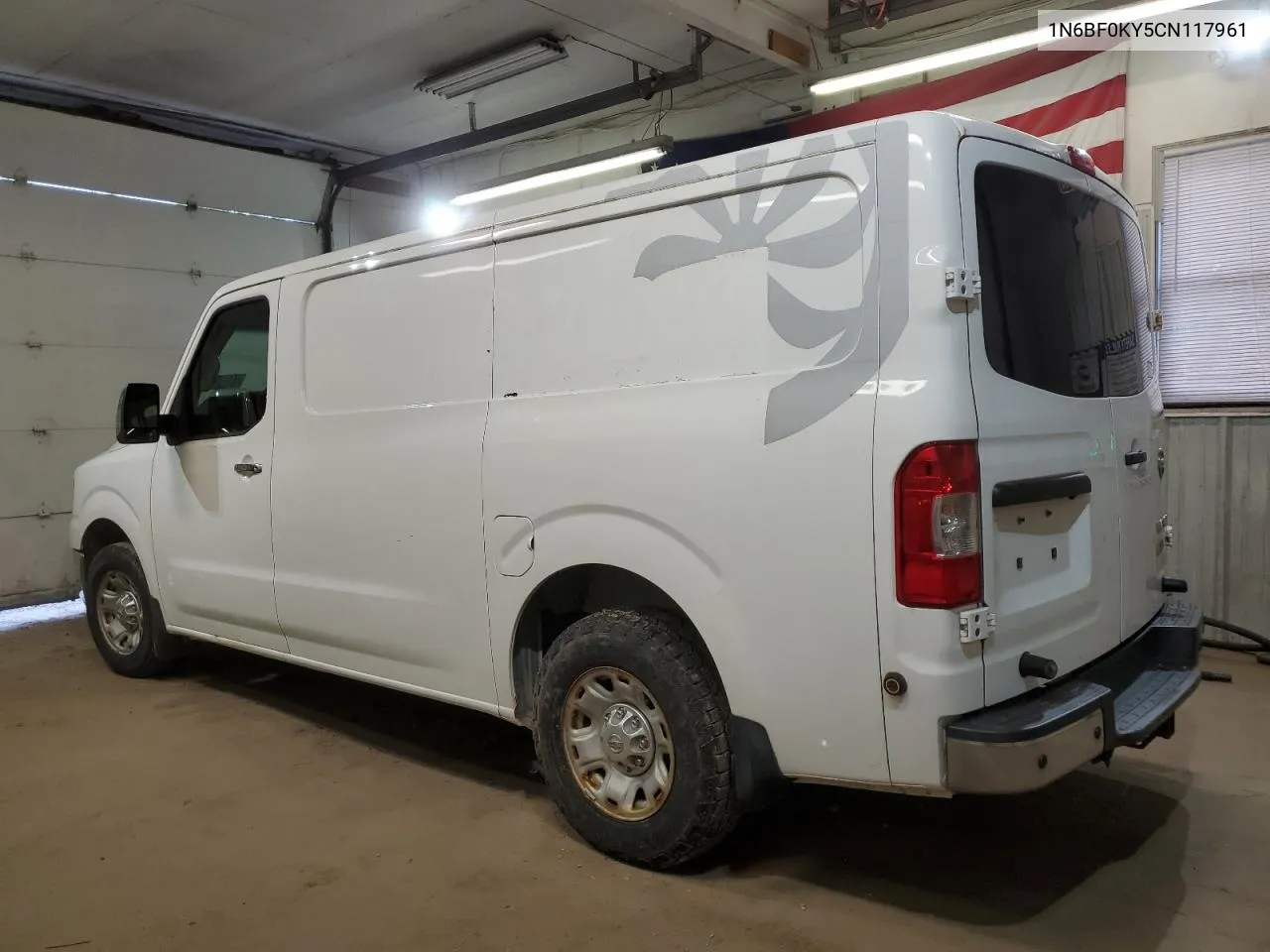 2012 Nissan Nv 1500 VIN: 1N6BF0KY5CN117961 Lot: 74734114