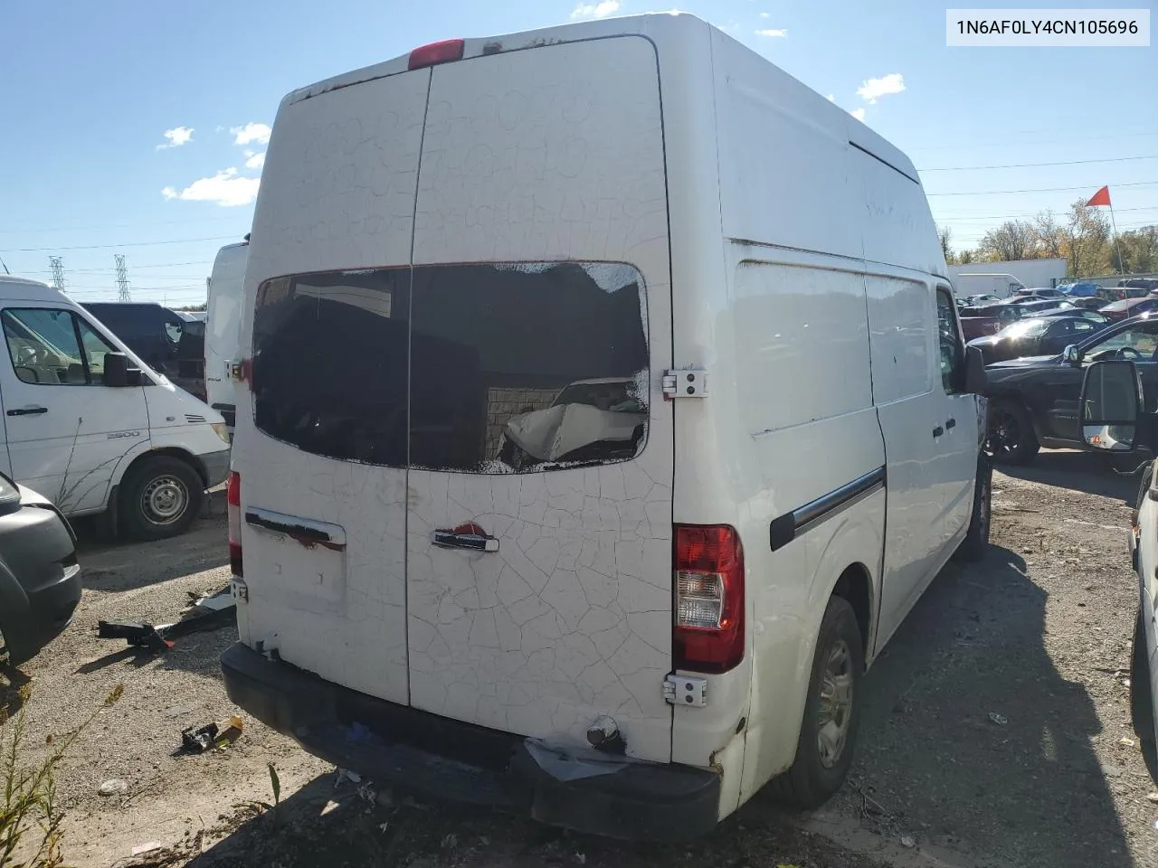 2012 Nissan Nv 2500 VIN: 1N6AF0LY4CN105696 Lot: 76303394