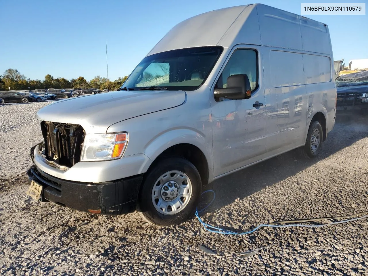 2012 Nissan Nv 2500 VIN: 1N6BF0LX9CN110579 Lot: 76529084