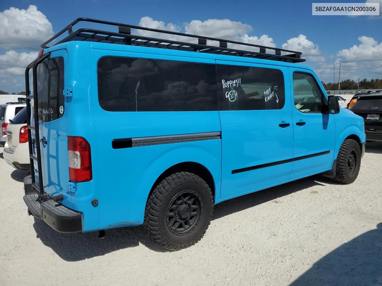 2012 Nissan Nv 3500 S VIN: 5BZAF0AA1CN200306 Lot: 77037704