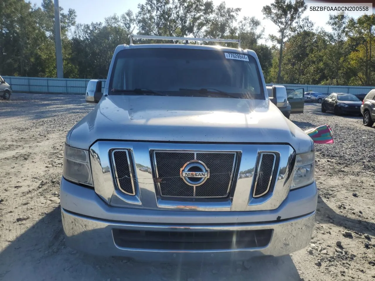 2012 Nissan Nv 3500 S VIN: 5BZBF0AA0CN200558 Lot: 77629944