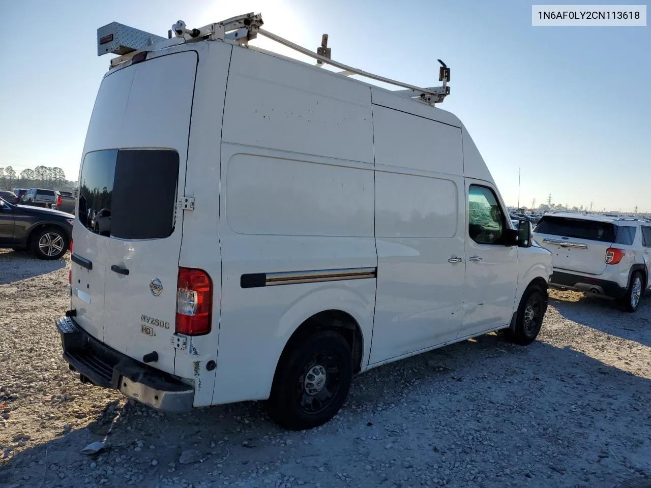 2012 Nissan Nv 2500 VIN: 1N6AF0LY2CN113618 Lot: 80345224