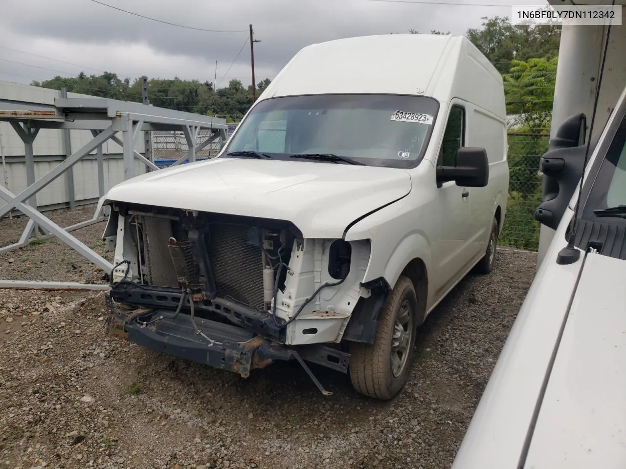 2013 Nissan Nv 2500 VIN: 1N6BF0LY7DN112342 Lot: 61401484