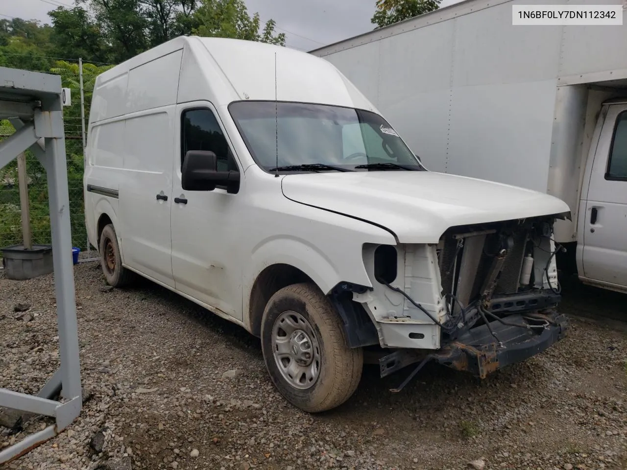 2013 Nissan Nv 2500 VIN: 1N6BF0LY7DN112342 Lot: 61401484