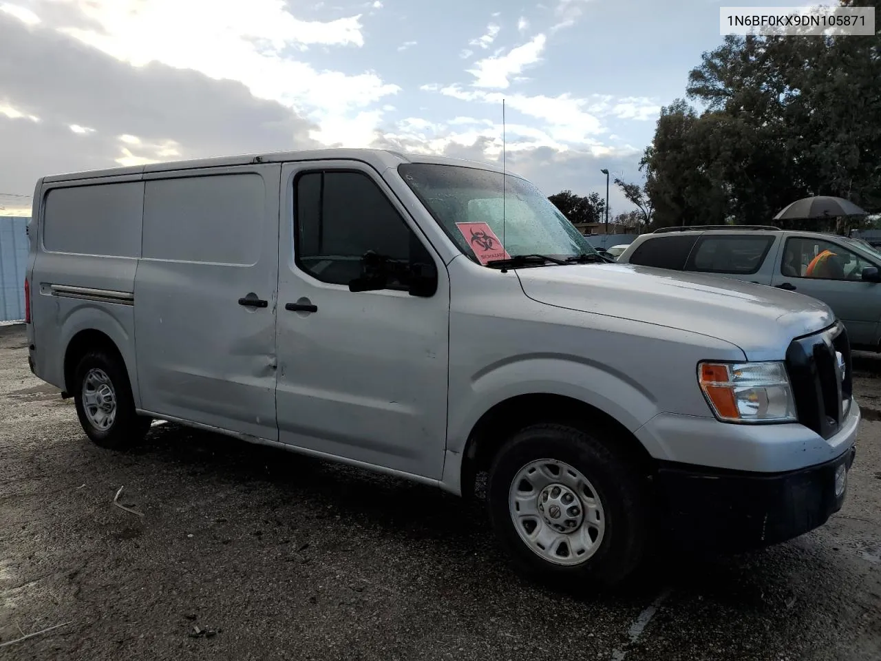 2013 Nissan Nv 1500 VIN: 1N6BF0KX9DN105871 Lot: 67419642