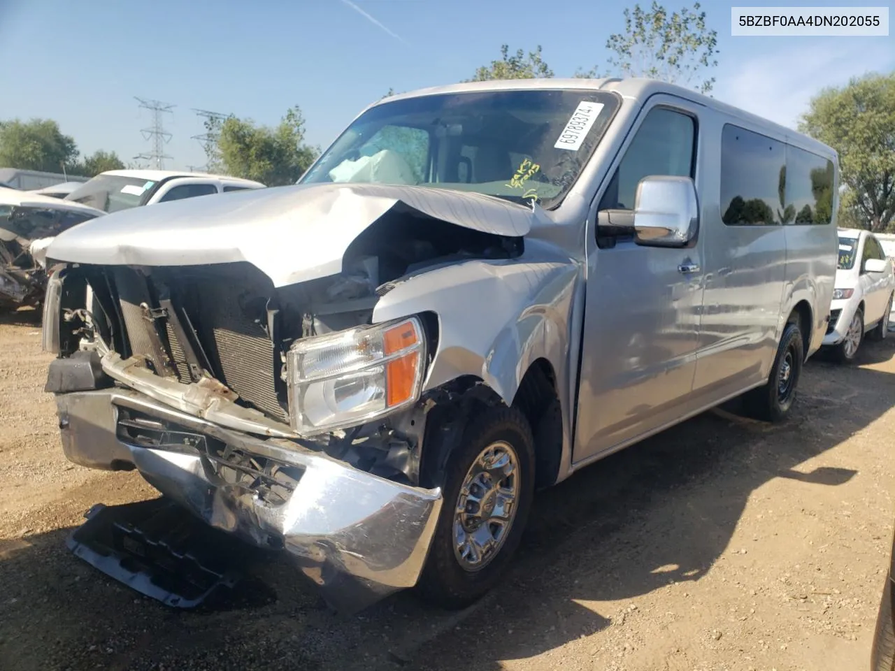 5BZBF0AA4DN202055 2013 Nissan Nv 3500 S