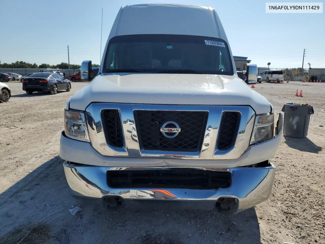 2013 Nissan Nv 2500 VIN: 1N6AF0LY9DN111429 Lot: 71592864