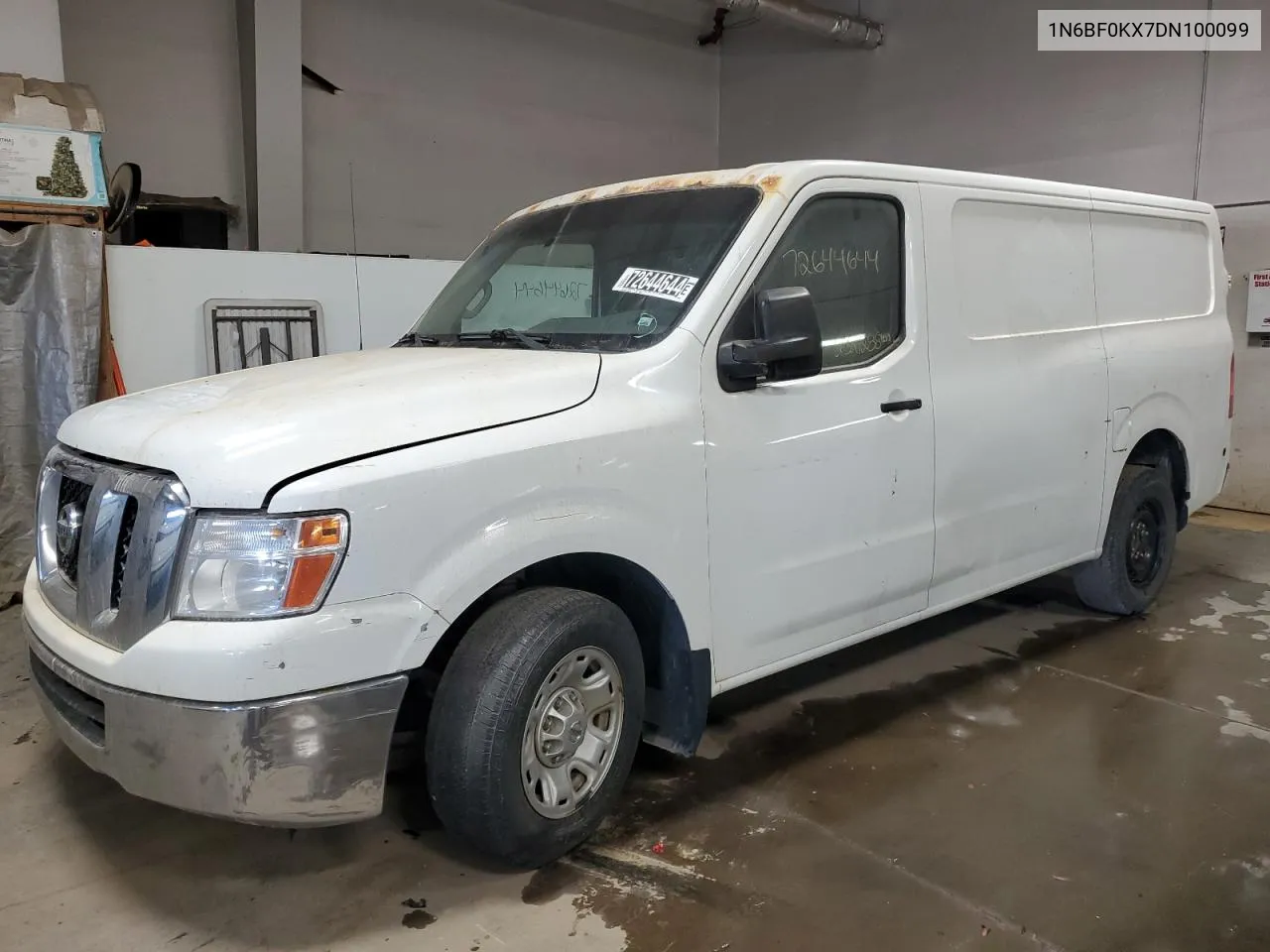 2013 Nissan Nv 1500 VIN: 1N6BF0KX7DN100099 Lot: 72644644