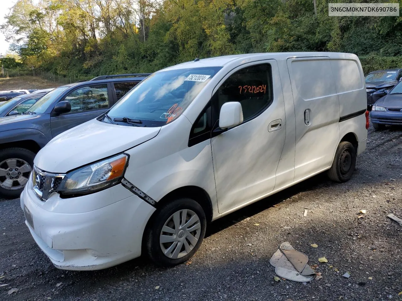 2013 Nissan Nv200 2.5S VIN: 3N6CM0KN7DK690786 Lot: 75212024