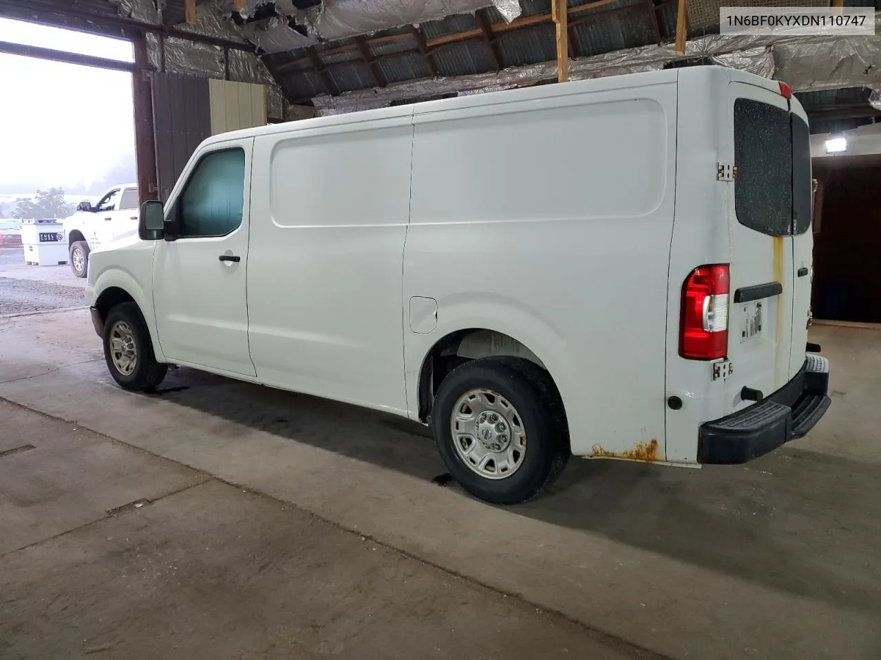 2013 Nissan Nv 1500 VIN: 1N6BF0KYXDN110747 Lot: 75620404