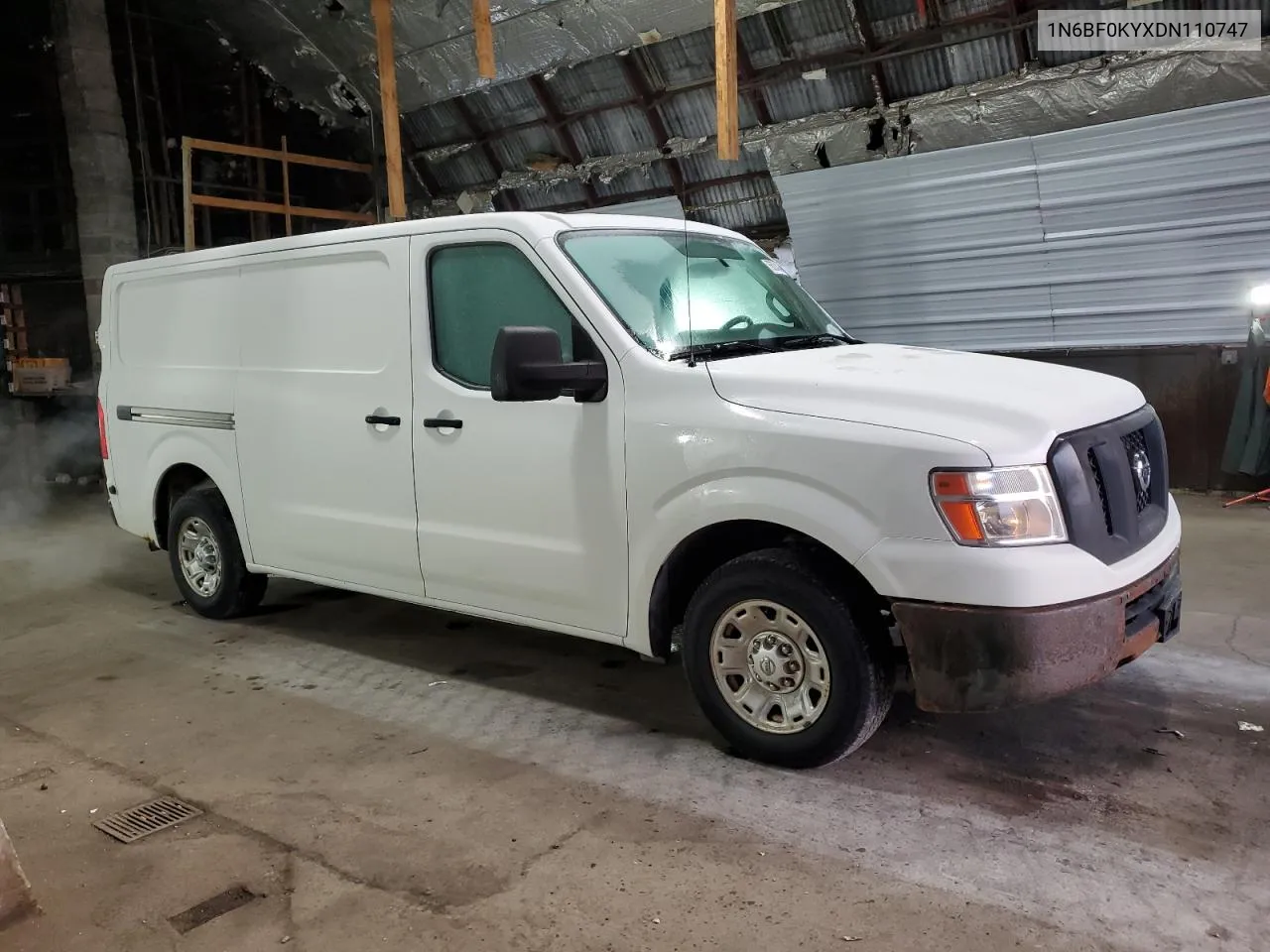 2013 Nissan Nv 1500 VIN: 1N6BF0KYXDN110747 Lot: 75620404