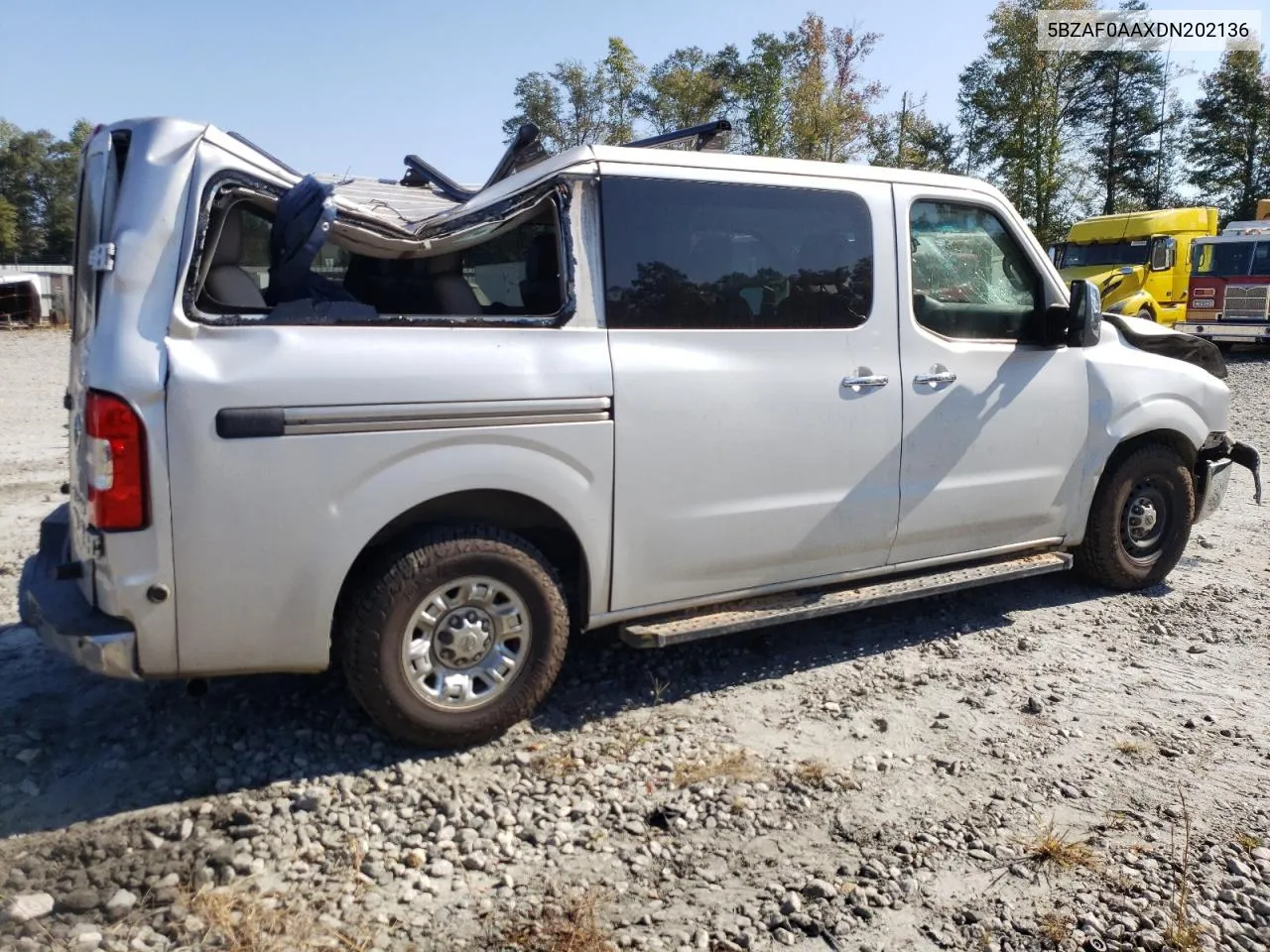 2013 Nissan Nv 3500 S VIN: 5BZAF0AAXDN202136 Lot: 75699794