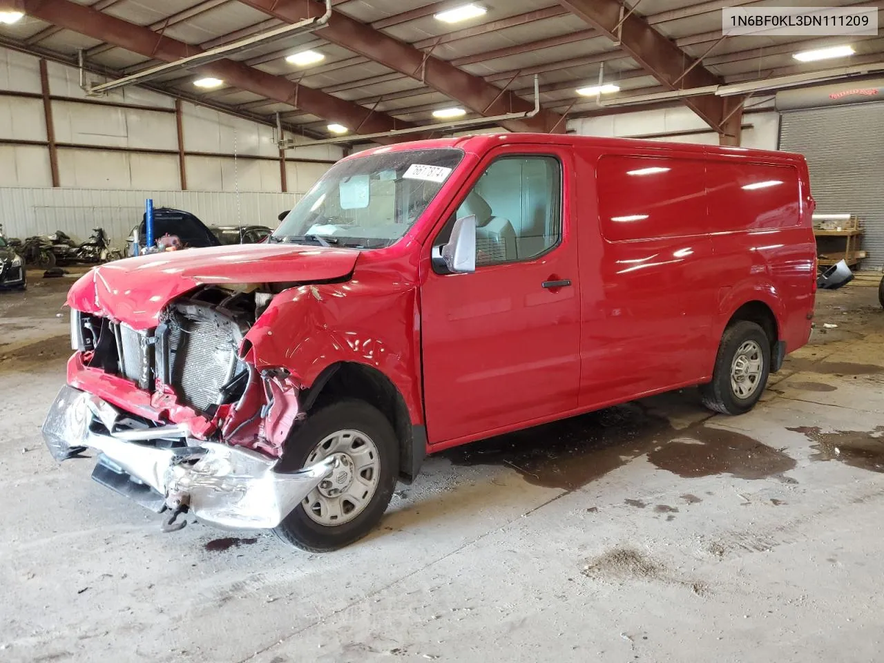 2013 Nissan Nv 1500 VIN: 1N6BF0KL3DN111209 Lot: 76617874