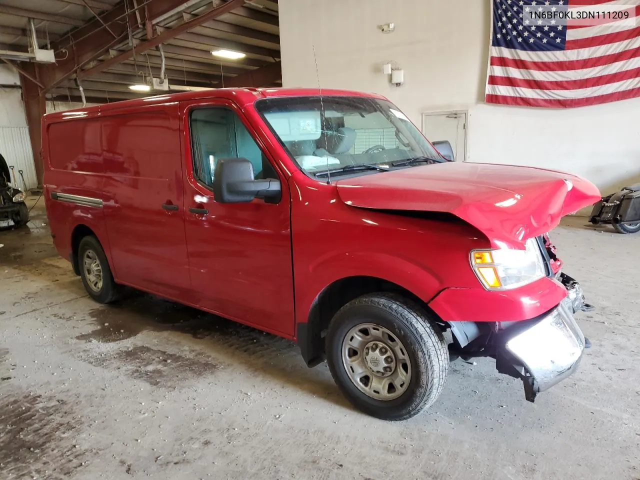 2013 Nissan Nv 1500 VIN: 1N6BF0KL3DN111209 Lot: 76617874