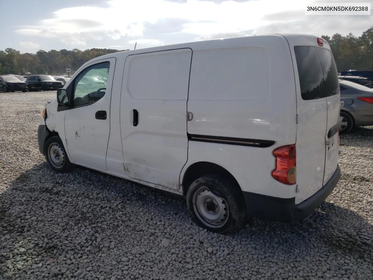 2013 Nissan Nv200 2.5S VIN: 3N6CM0KN5DK692388 Lot: 77705484