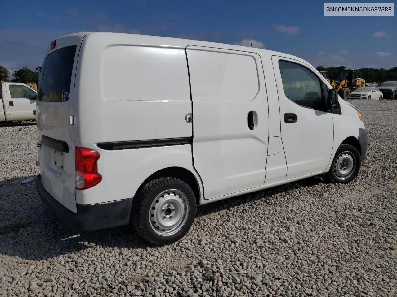 2013 Nissan Nv200 2.5S VIN: 3N6CM0KN5DK692388 Lot: 77705484