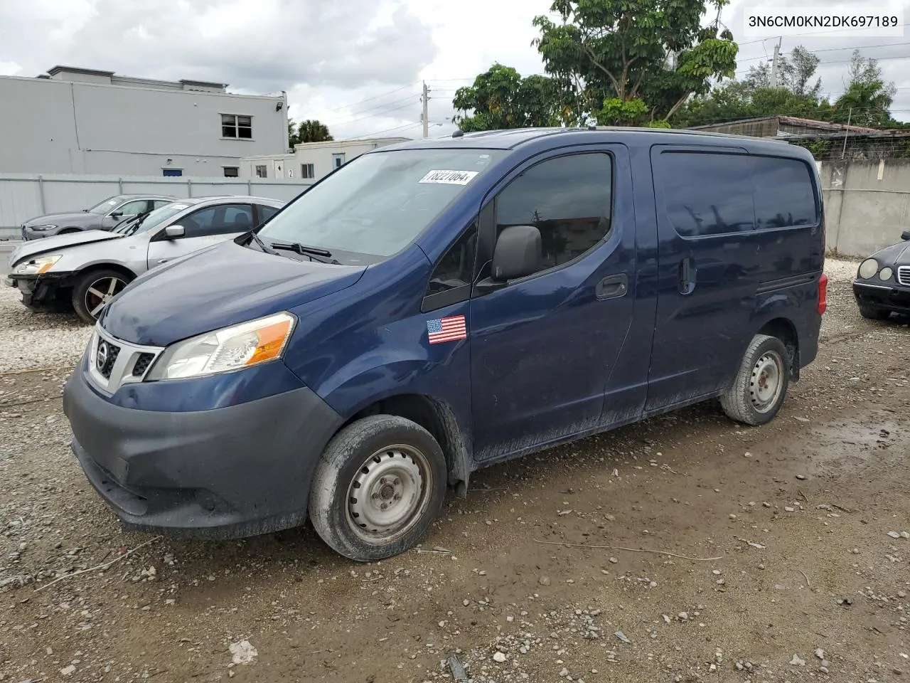 2013 Nissan Nv200 2.5S VIN: 3N6CM0KN2DK697189 Lot: 78227064