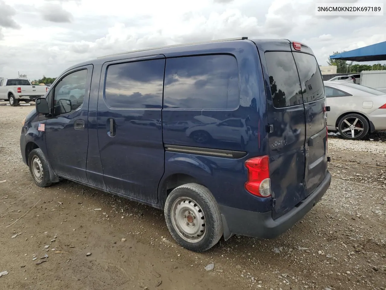 2013 Nissan Nv200 2.5S VIN: 3N6CM0KN2DK697189 Lot: 78227064