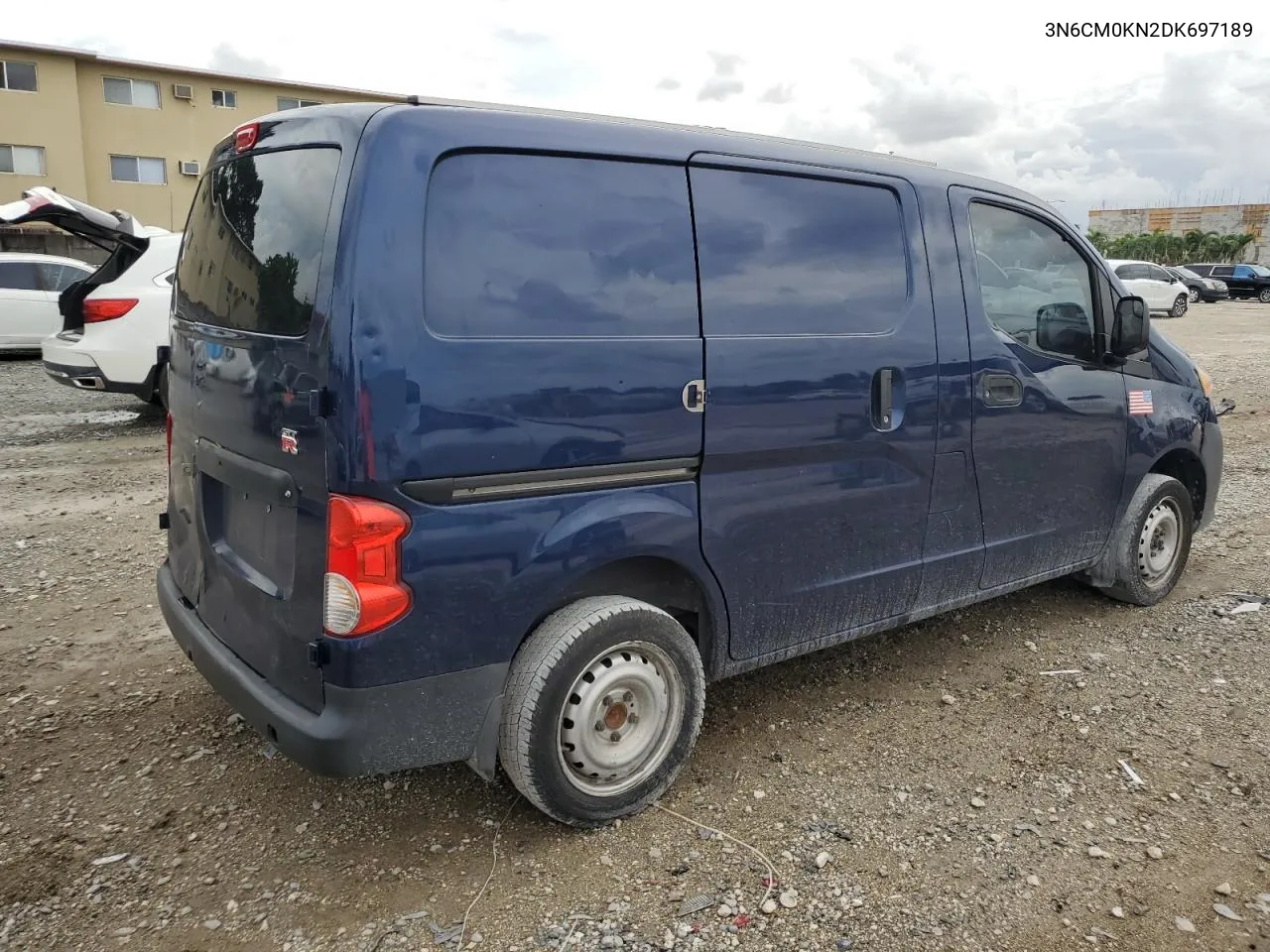 2013 Nissan Nv200 2.5S VIN: 3N6CM0KN2DK697189 Lot: 78227064